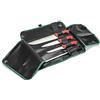 Sanelli 980204.R Set Coltelli Macellaio, Acciaio Inossidabile, Rosso