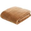 Gözze - Morbida Coperta Premium, Sensazione Cashmere, Microfibra, 130 x 170 cm - Sabbia