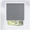CHICOLOGY Tende avvolgibili per finestre, Senza Fili, filtraggio della Luce, Colore Grigio Urbano, 91 x 183 cm (Larghezza x Altezza)