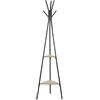 VINTHERA Arcoroc Moa - Appendiabiti con piede in acciaio e legno, 49,5 x 49,5 x 180 cm, con istruzioni