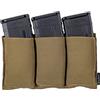 IDOGEAR Borsa per caricatore Marsupio triplo per caricatoris Elastico Molle Porta open-top per caricatori di fucili M4/M16/AR/AK (camo)
