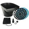 Aquascape Filtro per laghetto e Cascata, filtrazione Meccanica e Biologica efficiente, Compatto | 77020, Nero