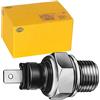 HELLA 6ZF 007 393-001 Interruttore a pressione olio, 12V, 1a... poli, avvitato, Apritoio, Colore nero