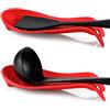 MSY BIGSUNNY poggia cucchiaio per cucina (Rosso)