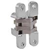 Fdit Cerniera nascosta in lega di zinco invisibile per porta pieghevole nascosta, adatta per ferramenta per mobili, porta pieghevole (94 mm)