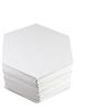 Apostrophe Games Carte da Gioco Esagonali Vuote, 120 Pack 83 mm x 95 mm finitura opaca