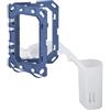 Grohe 38796000 Set Fresh Piastra di Azionamento WC, Doppio Scarico, con Spazio per Tavolette Igienizzanti, Cromo