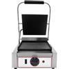 D.L. SERVICE Piastra elettrica in ghisa con piano e coperchio liscio da cm 22.5 x 23