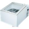 D.L. SERVICE Espositore gelateria da banco con 2 vaschette da litri 5 oppure 4 da litri 2.5