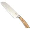 Magic Shark Coltello Santoku 21 cm manico in legno d'olivo Magic Shark Made in Italy
