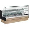 ZOIN Banco alimentare - Vetro dritto - Statico - cm 140 x 98 x 124 h
