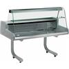 ZOIN Banco alimentare -Vetro curvo - Statico - cm 100 x 93 x 126 h