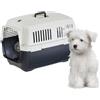 Ferplast Trasportino Gatto CLIPPER 3, IATA, Trasportino Cane Taglia Piccola max 15 Kg, Trasportino Rigido, Viaggio Animali Auto Aereo Treno, 64 x 43 x h 43 cm, Porta in Acciaio, Chiusura Sicura