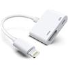 Hatuge Adattatore Apple da Lightning a HDMI, convertitore audio video digitale AV certificato MFi, cavo display sincronizzazione 1080P per iPhone, iPad, iPod a TV/proiettore/monitor