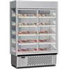 Mondial Murale refrigerato con porte battenti - Temperatura 0°+10°C - Cm 133.5 x 73.7 x 198.7 h