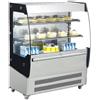 AMITEK Espositore murale refrigerato - Temperatura +2/+10 °C - Ventilato - cm L 100x P 56 x H 125