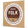 D'Addario Corde Classiche Folk Nylon EJ32C, Ball End, Clear