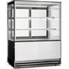 KLIMAITALIA Vetrina pasticceria refrigerata ventilata a 4 lati vetro - 370 Lt - Temperatura +2/+10°C