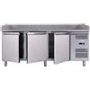 FORCOLD Banco pizza 3 porte - cm 202 x 80 x 100 h
