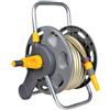 Hozelock 2471, Rullo avvolgitubo da 45 m con Tubo da 25 m, 2 in 1