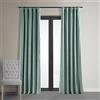 HPD Half Price Drapes Tende oscuranti termiche in velluto per soggiorno, lunghe 244 cm (1 pannello), con tasca per asta, isolanti, per finestra della camera da letto, 127 x 248 cm (larghezza x