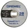 Bosch Dremel Sc541 Speedclic Mola Smerigliatrice 2 Pezzi