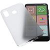 foto-kontor Custodia Compatibile con cellulari Brondi Amico Smartphone XL Nero Cover in Gomma TPU di Colore Transparente