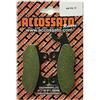 ACCOSSATO Pastiglie Freno Accossato Anteriori per SYM Symphony ST 125 2017