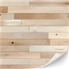TexturKontor 3 fogli di pavimentazione autoadesiva per case delle bambole scala 1:12 (rovere color crema 1)