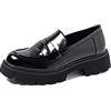 QUEEN HELENA Mocassini Casual Eleganti Francesine Senza Lacci Donna X29-48 (X29-49 Nero, 37)