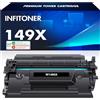 INFITONER 149X W1490X Toner Senza Chip Compatibili per HP 149X W1490X W1490A 149A HP Laserjet Pro MFP 4102FDW 4102FDN 4102DW 4002DW 4002DN ( Nero, 1 Pack )