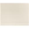 Cuore di lino - Telo Bagno Leggero in Puro Lino 100% Made in Italy Ajour Bianco Panna (100X160cm)