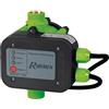 Ribimex Regolatore Elettronico per Pompe AcquaControl+, Pressostato con Protezione Termica per Impianti Domestici e Professionali, 2200W, IP65, Ingresso/Uscita 1, Pressione Max 10 Bar - PRPCONTROLP
