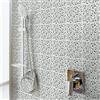 Ambiance Sticker Adesivi Autoadesivi, Decorazioni Murali, Adesivi per Piastrelle per Bagno e Cucina Cementine Azulejos Pasqual- 30 Piastrelle Adesive 20 x 20 cm