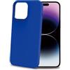 Celly Custodia Celly cromo per iPhone 15 Pro Max Blu [CROMO1056BL]