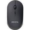 Dicota Mouse Dicota Silent V2 Wireless 1600dpi Nero [UMDICRBM0000001]
