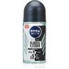 Nivea Men, Deodorante Invisible For Black & White Power Roll-on, 3 pz. da 50 ml