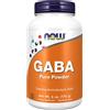 Now Foods, GABA, 500 mg, 170 g di Polvere vegana, Acido Gamma-Aminobutirrico, Testato in Laboratorio, Senza Glutine, Vegetariano, Senza Soia, Non OGM