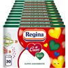 Regina di Cuori Carta Cucina, Confezione da 30 Rotoli a 2 Veli, 50 Fogli per Rotolo, Grande Assorbenza, Spessa e Resistente, 100% certificata FSC, Confezione in Carta Riciclabile
