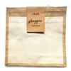 Shopper juta con tasca cotone 30x30 cm