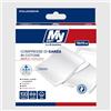 Briancasa My Doct Compresse Di Garza Sterili% Cotone, Colore, Maxi Pack Pezzi, Bianco, 10x10 cm, 100 Unità