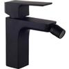 CAPALDO Miscelatore Bidet Monocomando Nero Opaco Serie Elegant