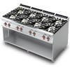 LOTUS Cucina a gas - N. 8 fuochi - cm 160 x 90 x 90 h