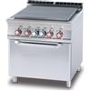 LOTUS Cucina elettrica - Tuttapiastra - Forno elettrico statico - cm 80 x 90 x 90 h