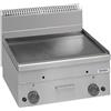 DEXION Fry top professionale elettrico con piastra liscia in acciaio - Potenza kW 7.5 -Cm 60 x 60 x 27 h
