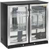 COOL HEAD Vetrina espositiva refrigerata - 2 Porte battenti - Capacità 228 lt - cm 90 x 50 x 90 h