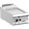 DEXION Fry top professionale a gas con piastra rigata - cm 40 x 73 x 25 h