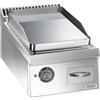 DEXION Fry top professionale elettrico con piastra liscia - Cm 40 x 73 x 25 h