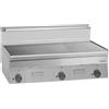 DEXION Fry top professionale elettrico con piastra liscia - Potenza kW 12.5 - Cm 100 x 60 x 27 h