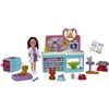 Barbie - Chelsea Studio Veterinario, Bambola con Due Cuccioli e Tanti Accessori, Giocattolo per Bambini 3+ Anni, HGT12